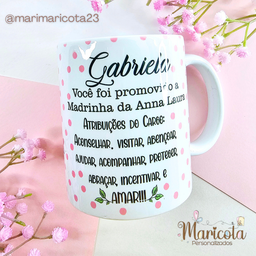 Caixa convite Padrinhos