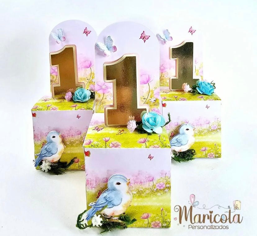 Box Cubo Cenário Simples