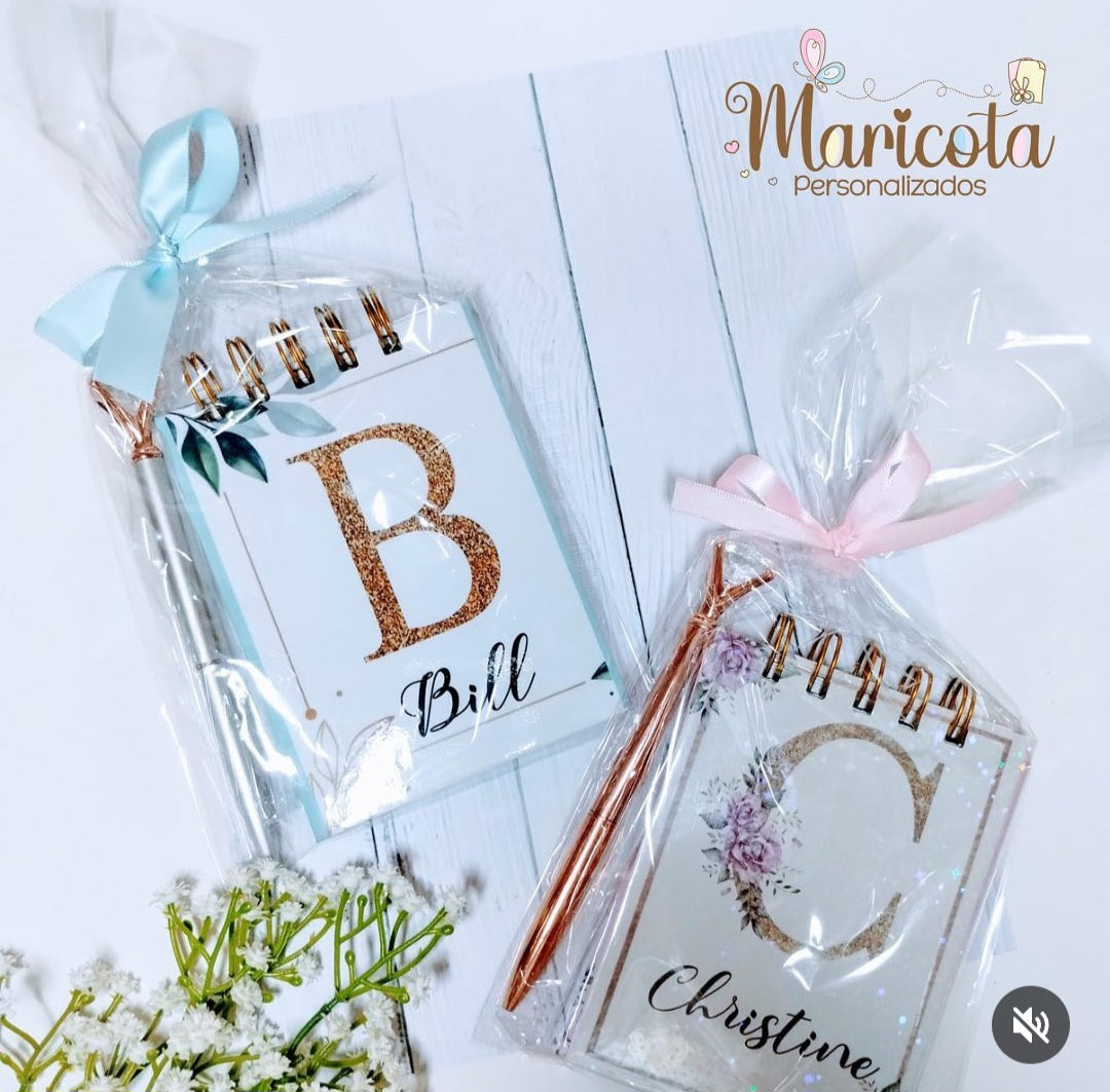 Bloquinho de Bolsa +  Caneta
